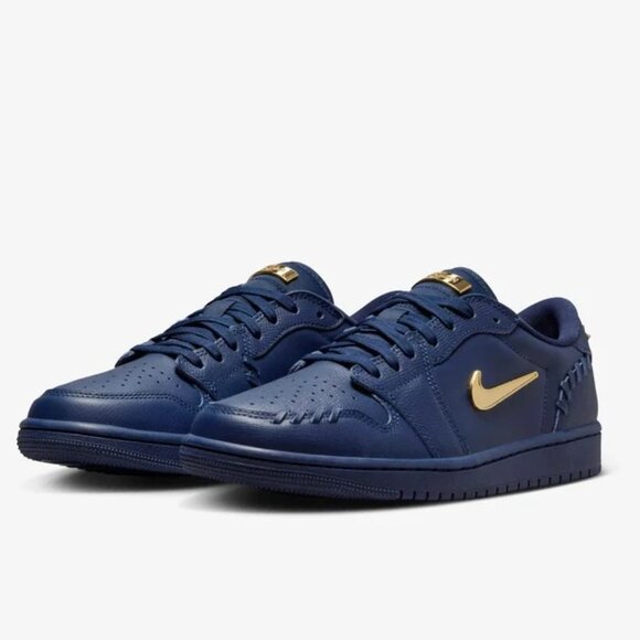 Nike Air Jordan 1 Low Method of Make Midnight Navy Size 7 New - Picture 1 of 10